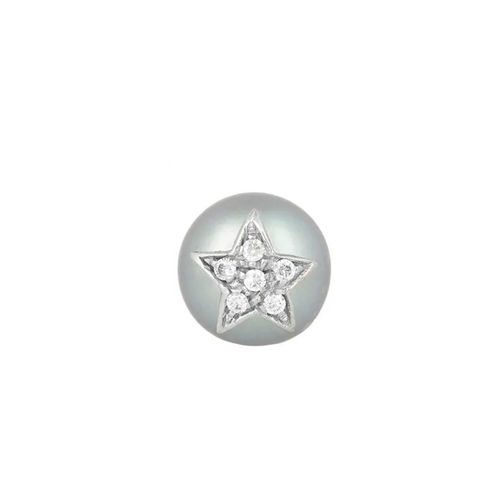 Star Pearl Single Stud Earring