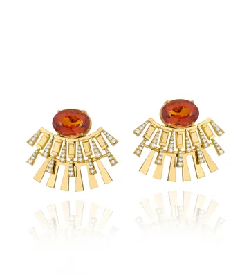 Valentim Citrine Earrings