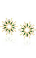 Valentim Emerald Earrings