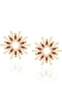 Valentim Ruby Earrings