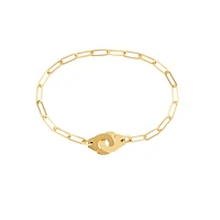 Dinh Van Menottes R10 18KYG Chain Bracelet