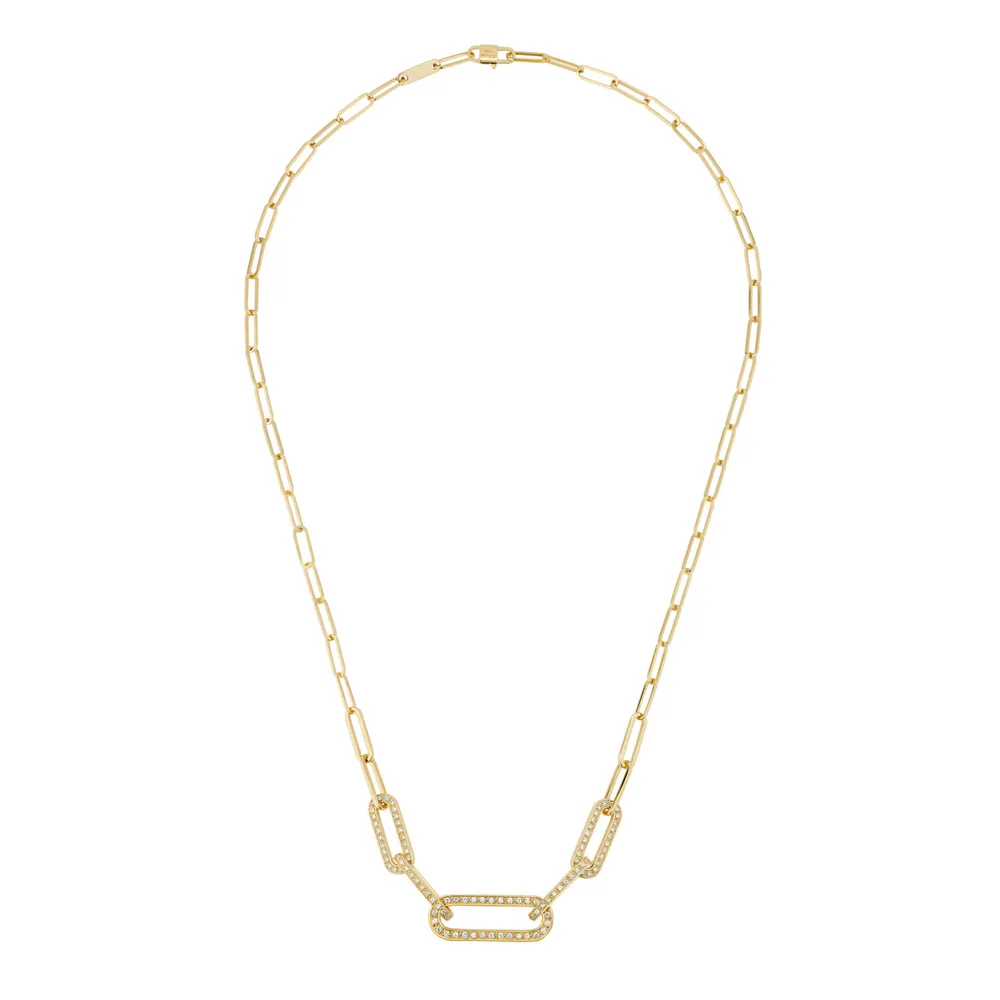 Maillon L necklace