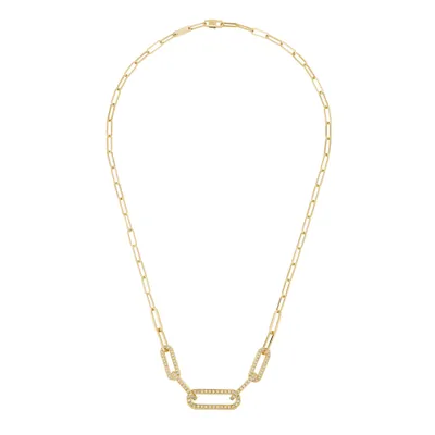 Maillon L necklace