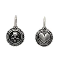 Skull and Heart Charm