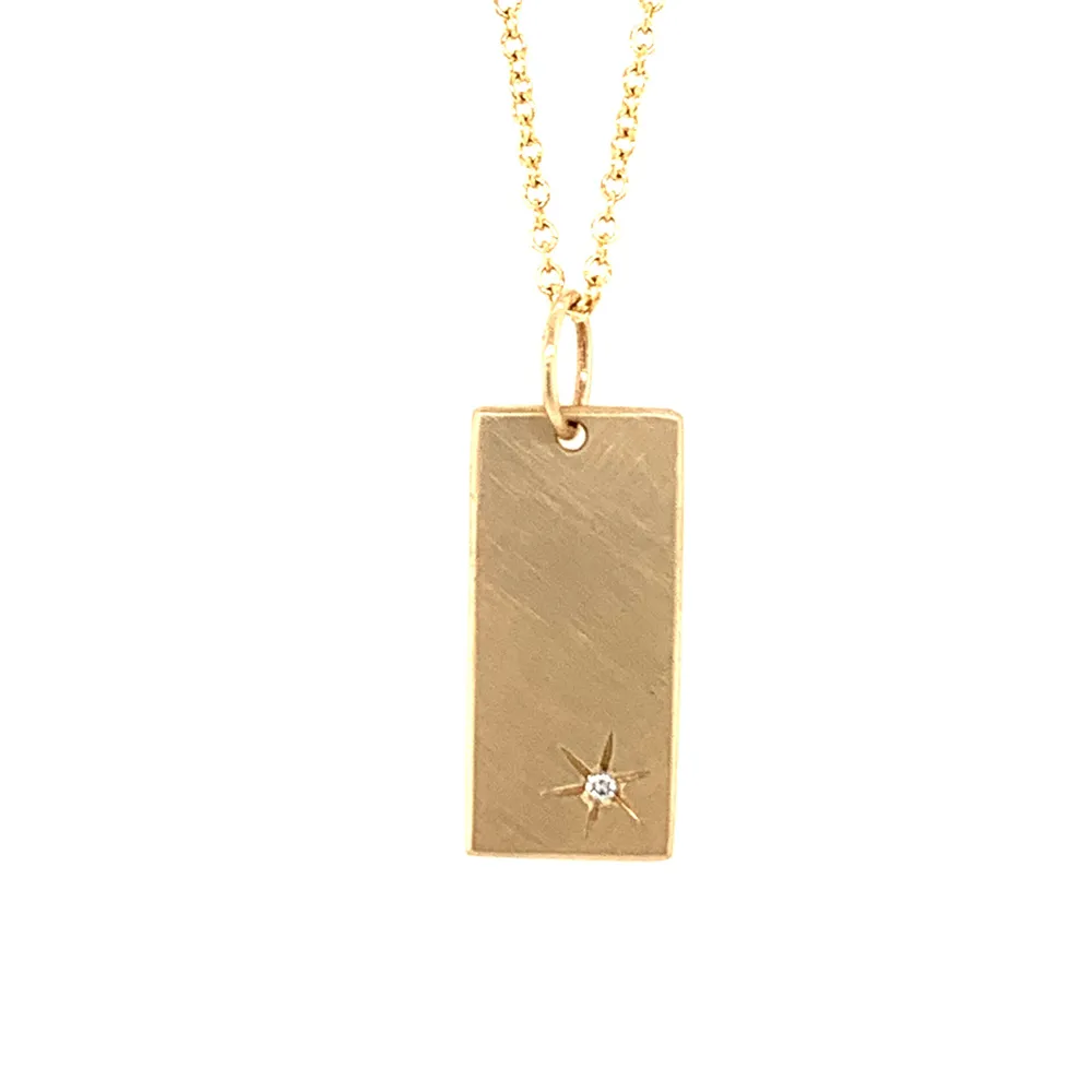 GIKS Gold Bar Charm