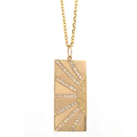 HOTT Diamond Sunray Pendant