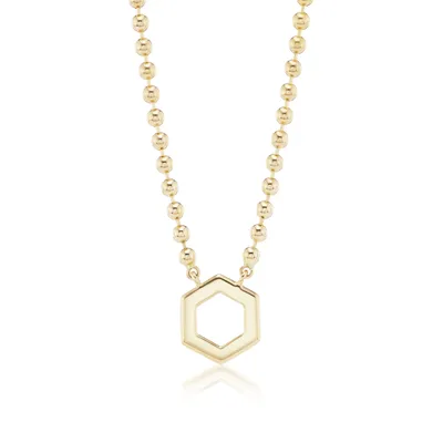 Gold Foundation Ball Chain Necklace