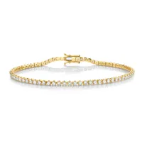 Diamond Full Single Line Bangle