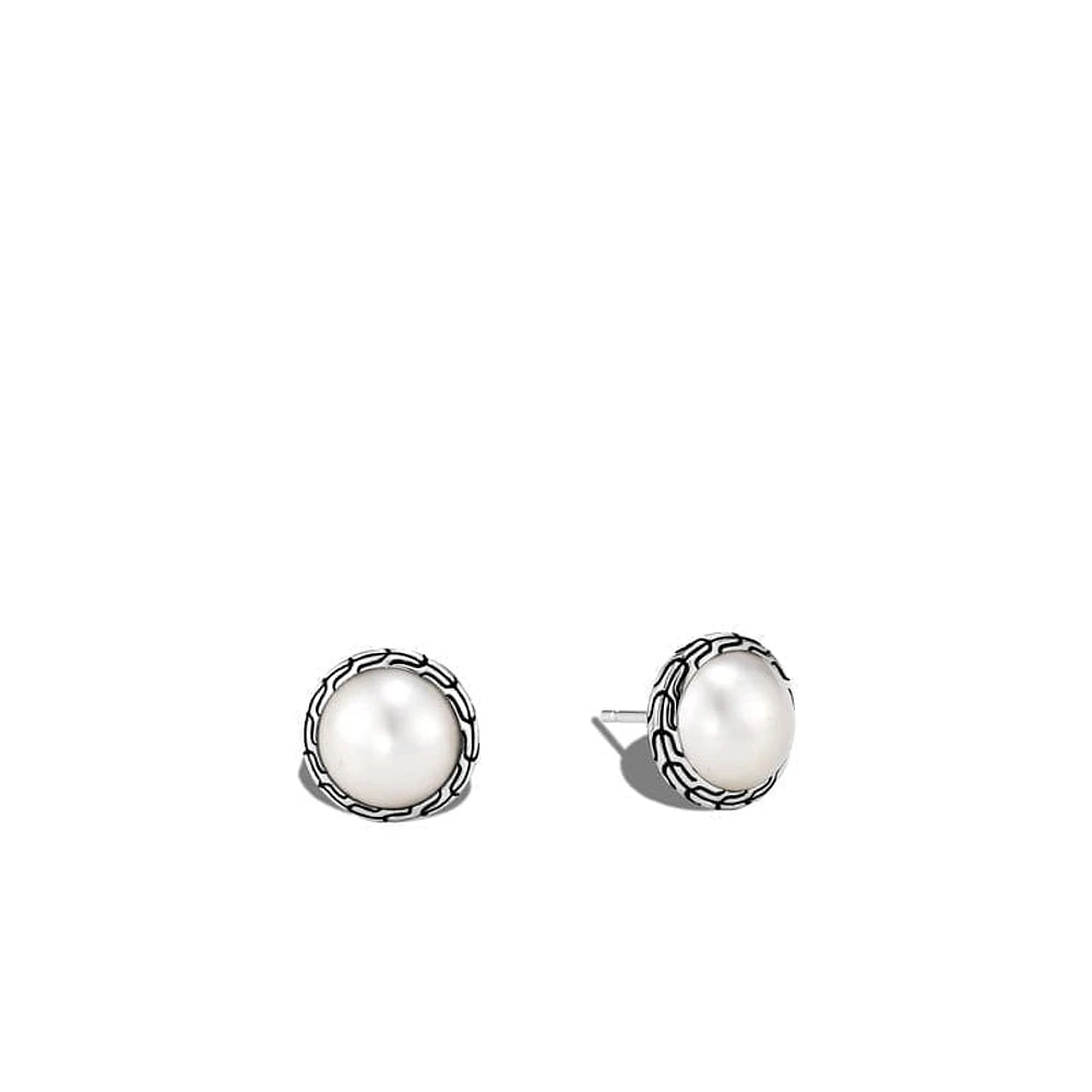 Pearl Stud Earrings