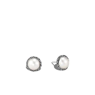 Pearl Stud Earrings