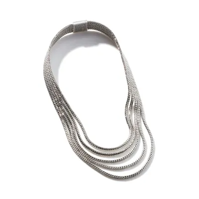 Rata Chain Multi Row Necklace