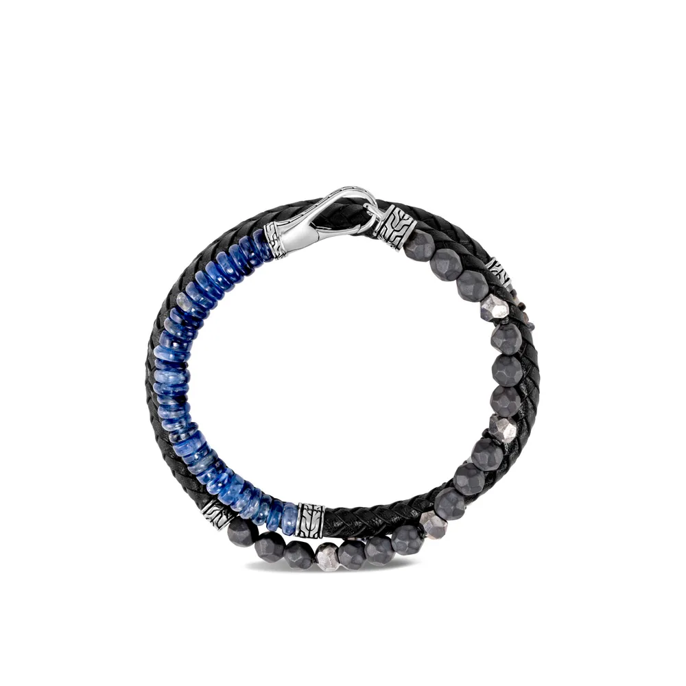 Beaded Hybrid Triple Wrap Bracelet