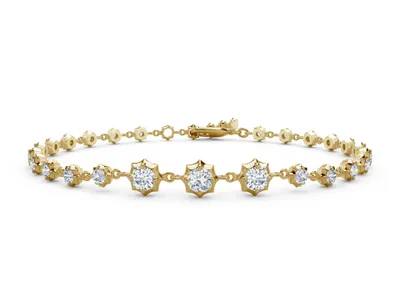 Sophisticate Diamond Line Bracelet
