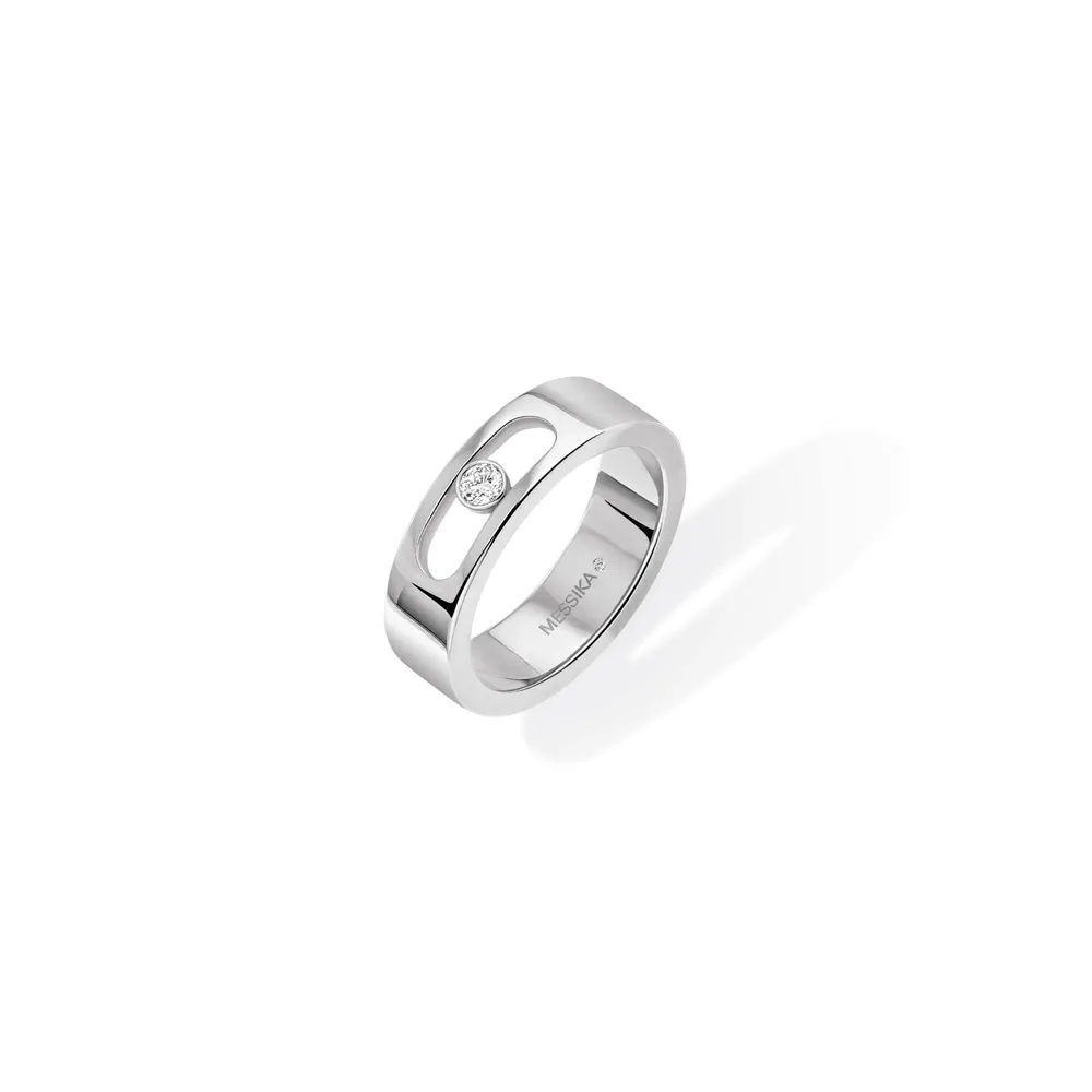 White Gold Move Joaillerie Wedding Ring
