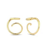 Kloto  Coil Earring in 18K Yellow Gold