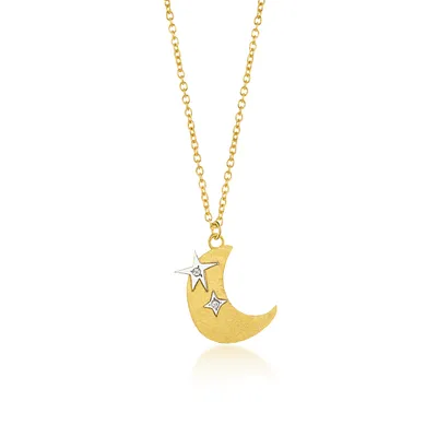 Caring Tales Moon Necklace