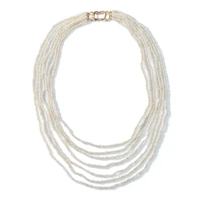 Seven Strand Dancing Pearl Necklace