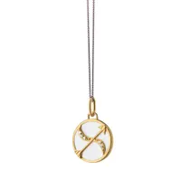 Zodiac X Color Mini Sagittarius Charm Necklace Length 17"