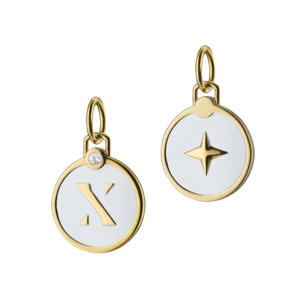 Initials X Color Mini X Charm
