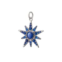 Blue Sapphire Star Charm