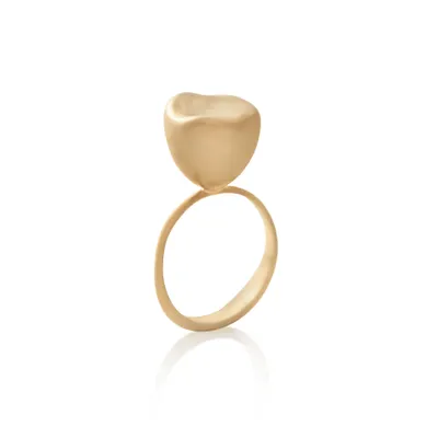 Baby Malak Flourish Pure Small Round Ring