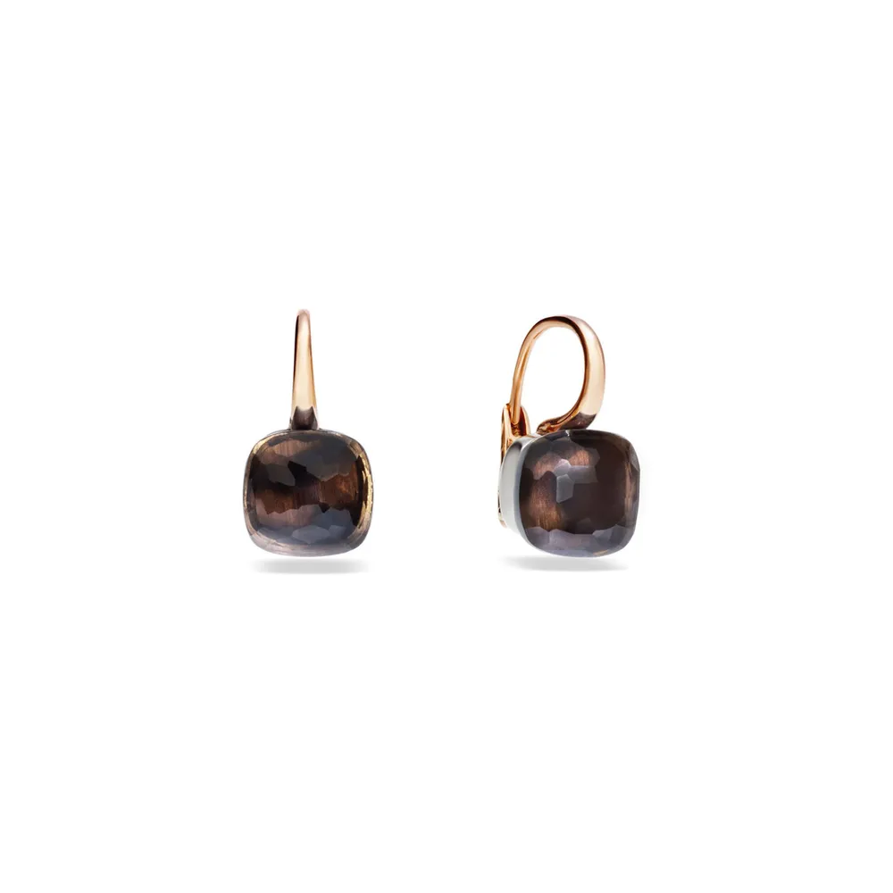 Nudo Classic Earrings with Smoky Quartz