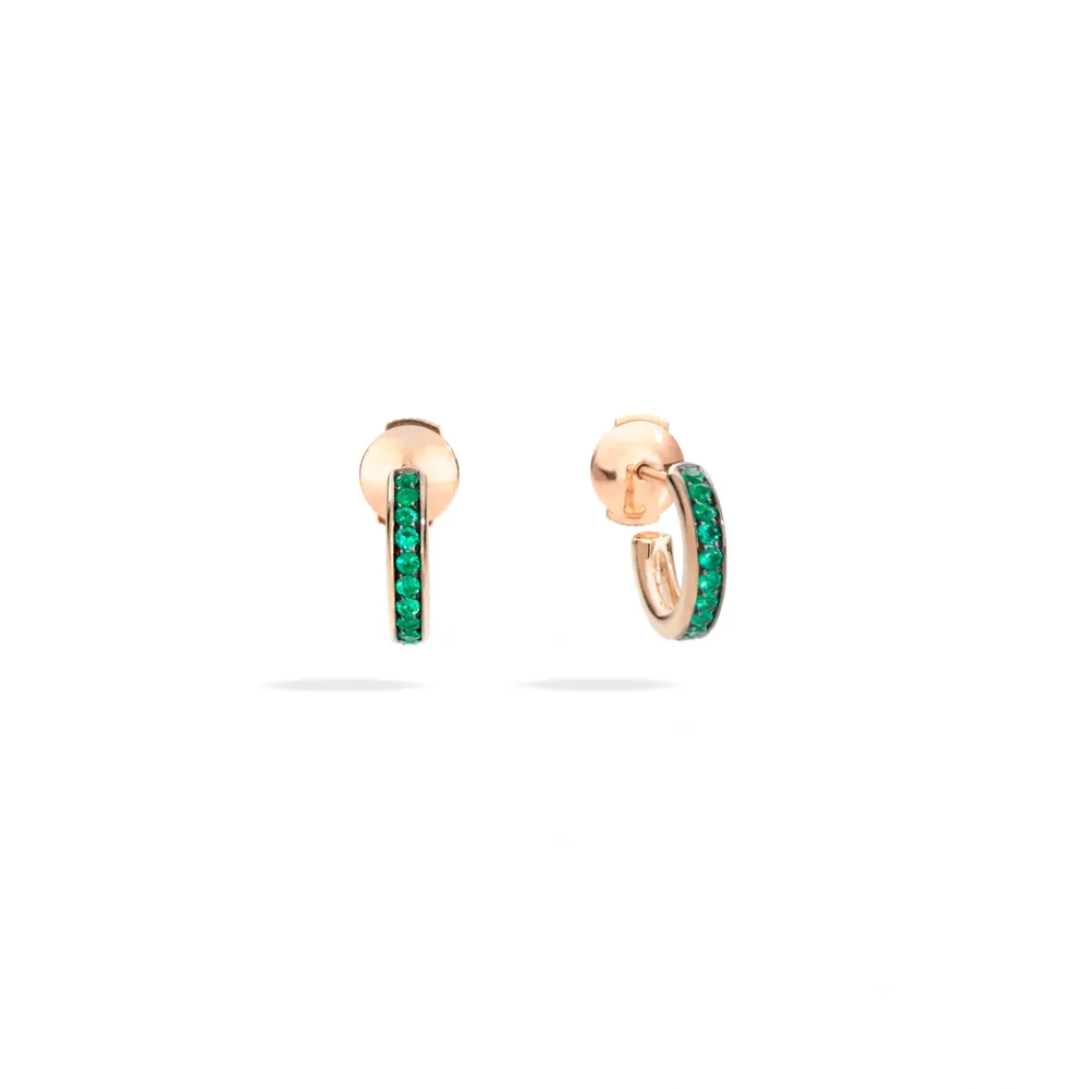 Pomellato Together Emerald Earrings