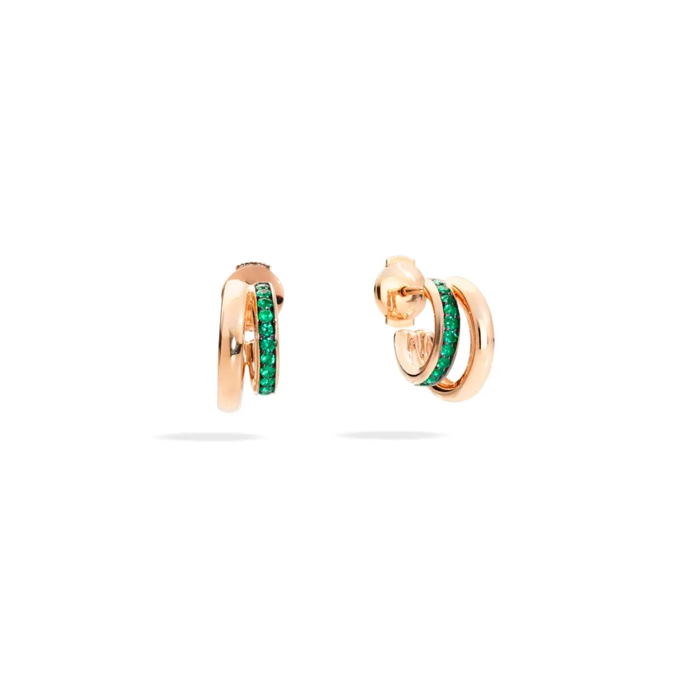 Pomellato Together Emerald Earrings