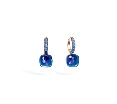 Nudo London Blue Topaz, Lapis & Blue Sapphire Earrings