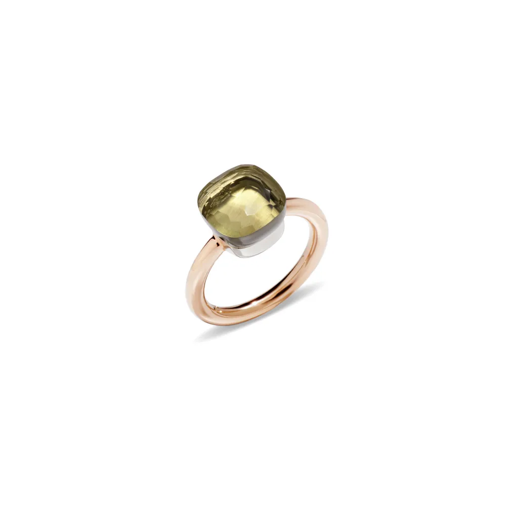 Nudo Classic Ring with Lemon Quartz