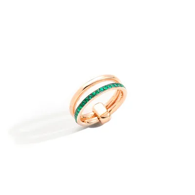Pomellato Together Emerald Ring