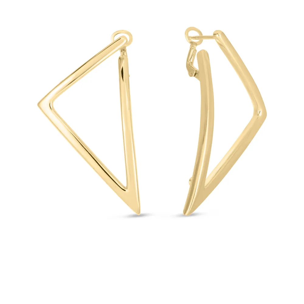 Classic Triangle Earrings