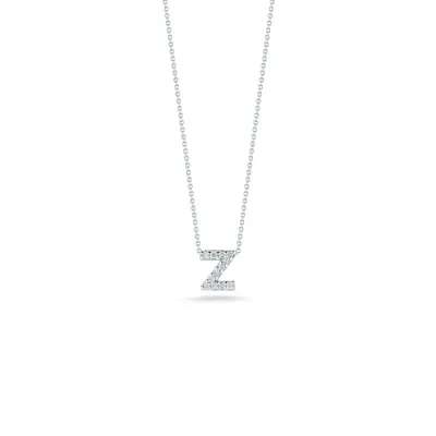 Tiny Treasures Diamond Love Letter “Z“ Necklace