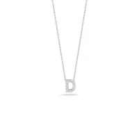 Tiny Treasures Diamond Love Letter “D“ Necklace