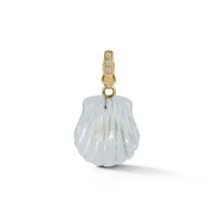 Dream Shell Pendant - Rock Crystal