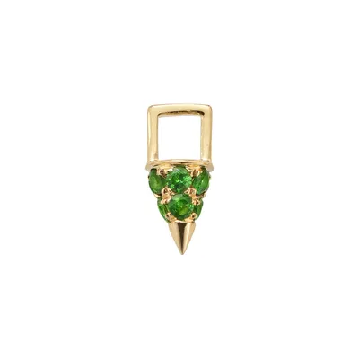 Earwishes Tsavorite Cone Charm