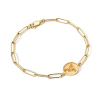 Fantasy Signet Link Bracelet- Flying Pig