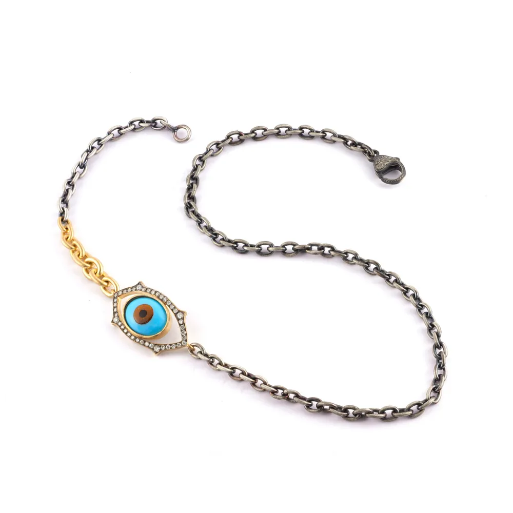 Evil Eye Wrap Bracelet