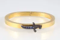 Infinite Loop Dagger Bangle