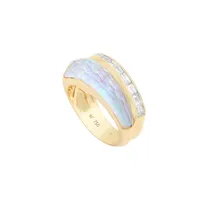 Crystal Haze Shard Slimline Ring