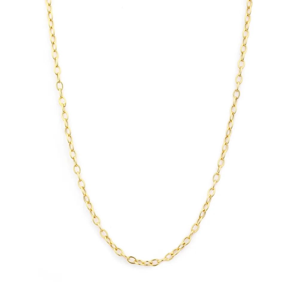 18 Karat Yellow Gold Link Chain