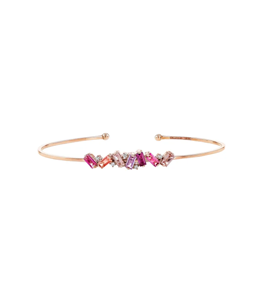 Classic Fireworks Red Mix Bar Bangle