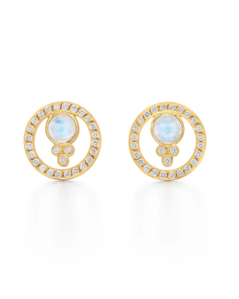 Diamond Orbit Earrings