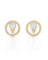 Diamond Orbit Earrings