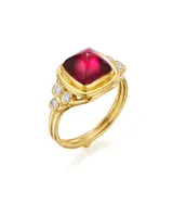 Ruby Temple Ring