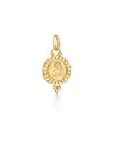 Diamond Pav“ Angel Pendant