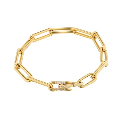 Heavy Metal Diamond Necklace