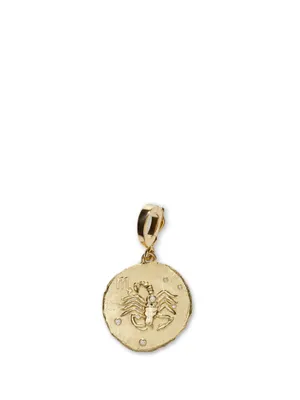 Of the Stars Small Scorpio Coin Charm