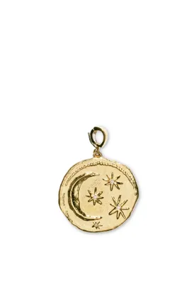 Cosmic Large Diamond Coin Charm