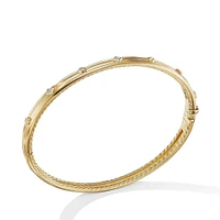 Modern Renaissance Bracelet in 18K Yellow Gold with Diamonds